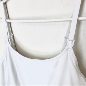 White Nursing Tank